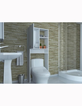 Mueble para baño Excelsior Shangai de melamina armable