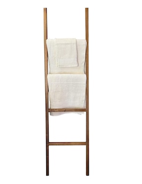Toallero de baño Antonela de madera