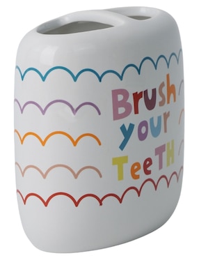 Porta cepillo de dientes Haus Kids Wash-Brush 2 compartimentos