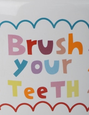 Porta cepillo de dientes Haus Kids Wash-Brush 2 compartimentos