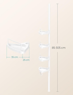 Organizador de baño Songmics Ajustable