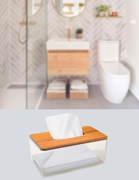 Caja de pañuelos Haus Bambú