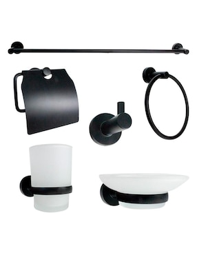 Set accesorios Metalflu 7695 de acero inoxidable 6 piezas