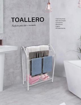 Toallero de piso Idea Nuova de acero inoxidable