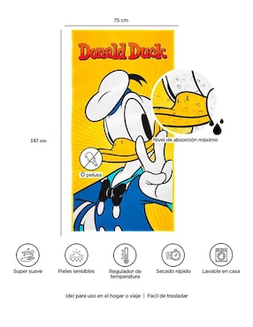 Toalla para baño Providencia Donal Duck