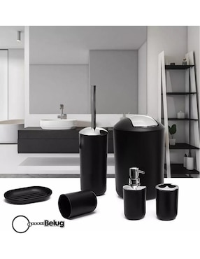 Juego de accesorios para baño 7 piezas