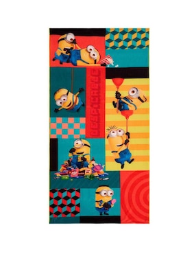 Toalla para baño Providencia Minions de microfibra