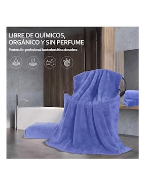 Set de toallas Wünd de microfibra