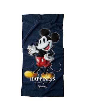 Toalla para baño Providencia Mickey Disney 100 Aniversario de microfibra