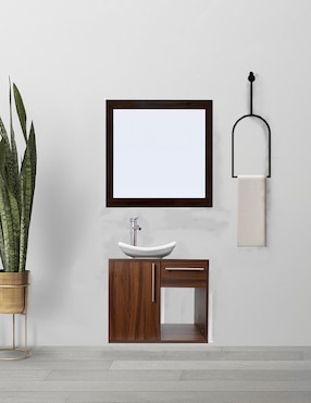 Mueble para baño Decomobil Milori de melamina armable