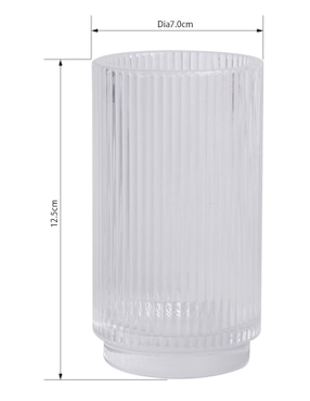 Vaso de baño Haus de vidrio