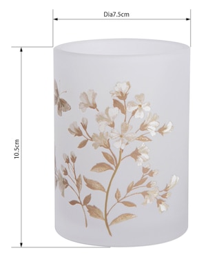 Vaso de baño Haus Flower Glass