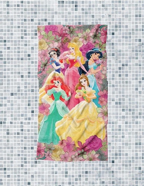 Toalla para baño Providencia Premium Princesas de microfibra