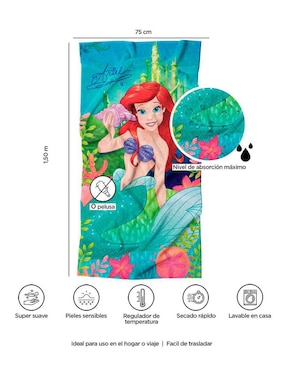 Toalla para baño Providencia Premium Ariel de microfibra