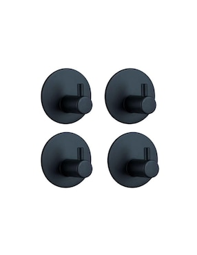 Set gancho Ms Home de acero 4 piezas