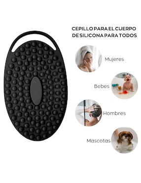 Cepillo para cuerpo Wünd de silicón