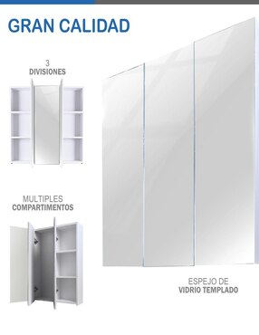 Mueble para baño Gravita de MDF armable