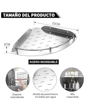 Organizador de baño Wünd