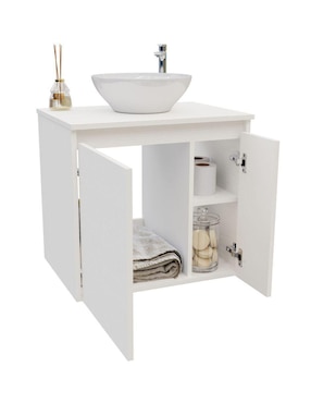 Mueble para baño Maderkit de melamina armable