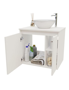 Mueble para baño Maderkit de melamina armable