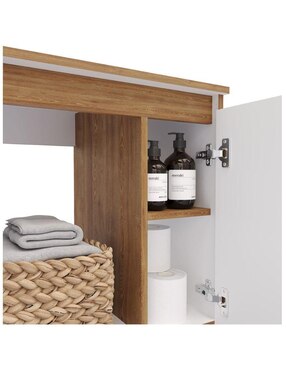 Mueble para baño Maderkit de melamina armable