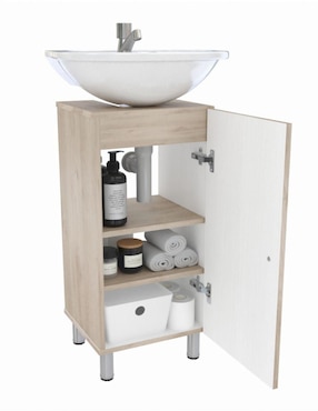 Mueble para baño Maderkit de melamina armable