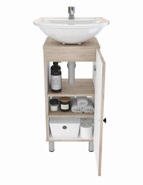 Mueble para baño Maderkit de melamina armable