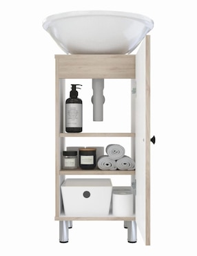 Mueble para baño Maderkit de melamina armable