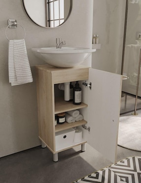 Mueble para baño Maderkit de melamina armable
