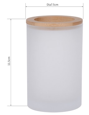 Vaso de baño Haus Bamboo Frosted