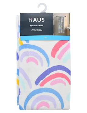 Toalla para baño Haus Kids Rainbow Path de algodón infantil