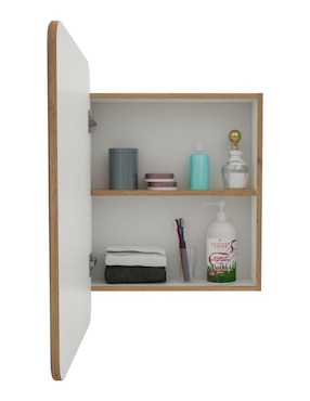 Mueble para baño Maderkit Curvi de melamina armable