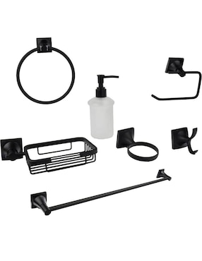 Juego De Accesorios Para Baño CNX Baño De Metal 7 Piezas