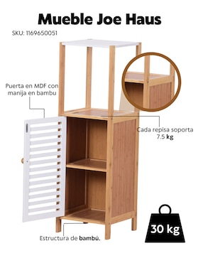 Estante de bambú Haus Joe LA-S24102