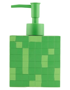 Dosificador jabón convencional Minecraft de Creeper  de resina