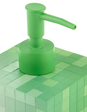 Dosificador jabón convencional Minecraft de Creeper  de resina