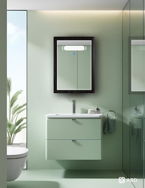 Mueble para baño Ard Glanz Led Cabinet de MDF