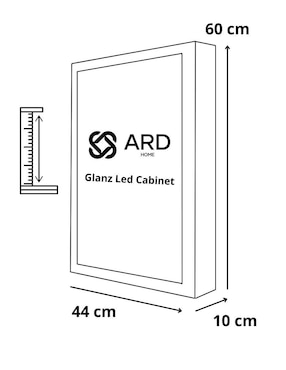 Mueble para baño Ard Glanz Led Cabinet de MDF