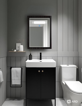 Mueble para baño Ard Glanz Led Cabinet de MDF