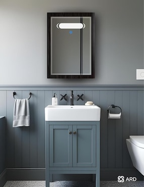 Mueble para baño Ard Glanz Led Cabinet de MDF