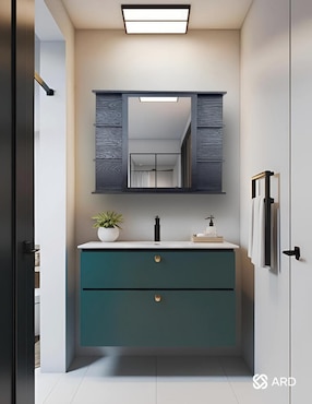 Mueble para baño Ard Glanz MirrorCore Cabinet de MDF