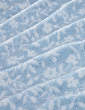Toalla Laura Ashley Beatrix blue bell de algodón adulto