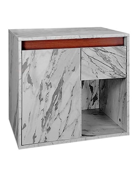 Mueble para baño Decomobil Carina de melamina armable