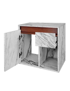 Mueble para baño Decomobil Carina de melamina armable