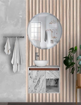 Mueble para baño Decomobil Carina de melamina armable