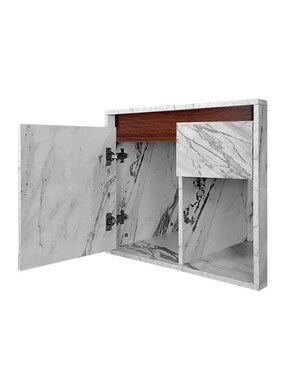 Mueble para baño Decomobil Carina de melamina armable