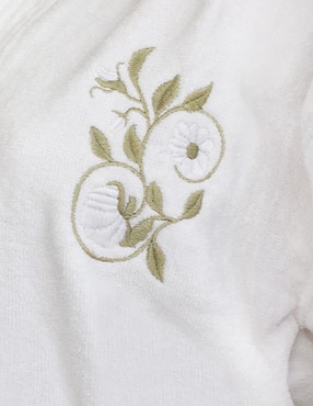 Bata de baño Raya Rosas unisex