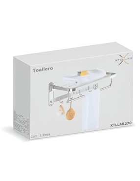 Toallero de baño Xtellar de acero inoxidable