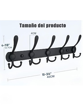 Toallero de pared Xtellar de acero inoxidable