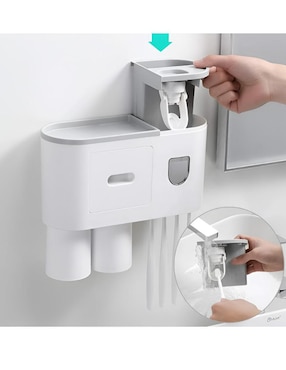 Porta cepillo de dientes Xtellar 5 compartimentos
